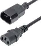 Кабель-удлинитель Premier IEC C13 IEC C14 1.5м (PCB5284(0.5)-1.5) Image