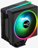 Устройство охлаждения(кулер) Aerocool Cylon 4F Soc-AM5/AM4/1151/1200/2066/1700 4-pin 14-26dB Al+Cu 145W 550gr Ret (CYLON 4F ARGB PWM 4P) Image