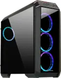 Корпус Chieftec Stallion II черный без БП ATX 4x120mm 1xUSB2.0 2xUSB3.1 audio bott PSU Image