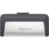 Флеш Диск Sandisk 128Gb Ultra Dual SDDDC2-128G-G46 USB3.0 серый/узор Image