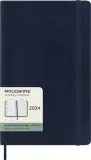 Еженедельник Moleskine CLASSIC SOFT WKNT Large 130х210мм 144стр. мягкая обложка синий сапфир Image