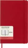 Ежедневник Moleskine CLASSIC Large 130х210мм 400стр. красный Image