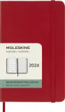 Еженедельник Moleskine CLASSIC WKNT Pocket 90x140мм 144стр. красный Image