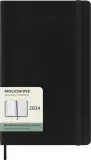 Еженедельник Moleskine CLASSIC SOFT WKNT Large 130х210мм 144стр. мягкая обложка черный Image