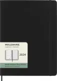 Еженедельник Moleskine CLASSIC SOFT WKNT XL 190х250мм 144стр. мягкая обложка черный Image