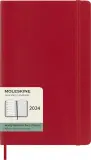 Еженедельник Moleskine CLASSIC SOFT WKNT Large 130х210мм 144стр. мягкая обложка красный Image