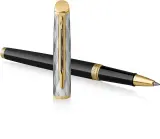 Ручка роллер Waterman Reflections of Paris Hemisphere DeLuxe (2200838) Black GT F черн. черн. подар.кор. Image