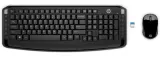 Клавиатура с мышью HP Wireless Keyboard & Mouse 300 (Black) cons Image