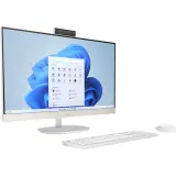 Моноблок HP 27-cr0008ci NT 27" FHD(1920x1080) Ryzen 5 7520U, 8GB LPDDR5 5500 (1x8GB), SSD 512Gb,  AMD integrated graphics, noDVD,Rus/Eng kbd&mouse wireless, HD Webcam, Shell White, Win11Ru, 1Y Wty Image