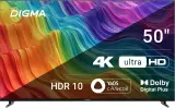 Телевизор LED Digma 50" DM-LED50UBB33 Яндекс.ТВ Frameless черный 4K Ultra HD 60Hz DVB-T DVB-T2 DVB-C DVB-S DVB-S2 USB WiFi Smart TV Image