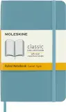 Блокнот Moleskine CLASSIC SOFT QP611B35 Pocket 90x140мм 192стр. линейка мягкая обложка голубой Image