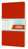 Блокнот Moleskine VOLANT QP721F16B24 Large 130х210мм 96стр. линейка мягкая обложка оранжевый/голубой (2шт) Image