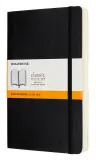 Блокнот Moleskine CLASSIC SOFT EXPENDED QP616EXP Large 130х210мм 400стр. линейка мягкая обложка черный Image