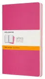 Блокнот Moleskine CAHIER JOURNAL CH016D17 Large 130х210мм обложка картон 80стр. линейка розовый неон (3шт) Image