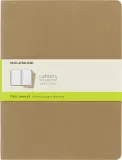 Блокнот Moleskine CAHIER JOURNAL QP423 XLarge 190х250мм обложка картон 120стр. нелинованный бежевый (3шт) Image