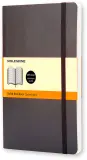 Блокнот Moleskine CLASSIC SOFT QP616 Large 130х210мм 192стр. линейка мягкая обложка черный Image