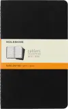 Блокнот Moleskine CAHIER JOURNAL QP316 Large 130х210мм обложка картон 80стр. линейка черный (3шт) Image