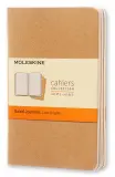 Блокнот Moleskine CAHIER JOURNAL QP411 Pocket 90x140мм обложка картон 64стр. линейка бежевый (3шт) Image