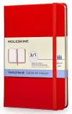 Блокнот для рисования Moleskine ART SKETCHBOOK ARTQP063R Large 130х210мм 104стр. твердая обложка красный Image