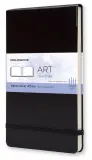 Блокнот для акварели Moleskine ART WATERCOLOR ARTMM804 Large 130х210мм 72стр. твердая обложка черный Image