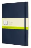 Блокнот Moleskine CLASSIC SOFT QP623B20 XLarge 190х250мм 192стр. нелинованный мягкая обложка синий сапфир Image