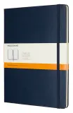 Блокнот Moleskine CLASSIC QP090B20 XLarge 190х250мм 192стр. линейка твердая обложка синий Image