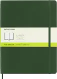 Блокнот Moleskine CLASSIC SOFT QP623K15 XLarge 190х250мм 192стр. нелинованный мягкая обложка зеленый Image