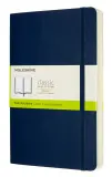 Блокнот Moleskine CLASSIC SOFT EXPENDED QP618EXPB20 Large 130х210мм 400стр. нелинованный мягкая обложка синий сапфир Image