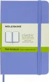 Блокнот Moleskine CLASSIC QP012B42 Pocket 90x140мм 192стр. нелинованный твердая обложка голубая гортензия Image