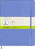 Блокнот Moleskine CLASSIC SOFT QP623B42 XLarge 190х250мм 192стр. нелинованный мягкая обложка голубая гортензия Image