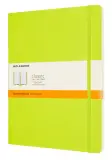 Блокнот Moleskine CLASSIC SOFT QP621C2 XLarge 190х250мм 192стр. линейка мягкая обложка лайм Image