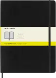 Блокнот Moleskine CLASSIC SOFT QP622 XLarge 190х250мм 192стр. клетка мягкая обложка черный Image