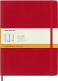 Блокнот Moleskine CLASSIC SOFT QP621F2 XLarge 190х250мм 192стр. линейка мягкая обложка красный Image