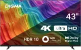 Телевизор LED Digma 43" DM-LED43UBB33 Яндекс.ТВ Frameless черный 4K Ultra HD 60Hz DVB-T DVB-T2 DVB-C DVB-S DVB-S2 USB WiFi Smart TV Image