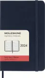 Ежедневник Moleskine CLASSIC Pocket 90x140мм 400стр. синий сапфир Image