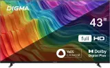 Телевизор LED Digma 43" DM-LED43SBB33 Яндекс.ТВ черный FULL HD 60Hz DVB-T DVB-T2 DVB-C DVB-S DVB-S2 USB WiFi Smart TV Image