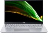 Ноутбук Acer Swift 3 SF314-43-R16V Ryzen 5 5500U 8Gb SSD512Gb AMD Radeon 14" IPS FHD (1920x1080) Eshell silver WiFi BT Cam (NX.AB1ER.018) Image