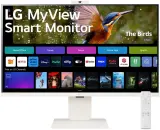 Монитор LG 31.5" 32SR85U-W белый IPS LED 16:9 HDMI M/M Cam матовая HAS 400cd 178гр/178гр 3840x2160 60Hz UHD USB 7.7кг Image