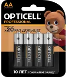 Батарея Opticell Professional LR6 AA (4шт) блистер Image