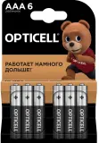 Батарея Opticell Basic LR03 AAA (6шт) блистер Image