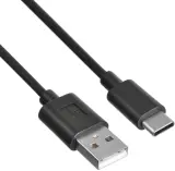 Кабель KingPrice KP-USBAC-3A-1m USB (m)-USB Type-C (m) 1м черный Image