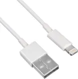 Кабель KingPrice KP-USBAL-1m USB (m)-Lightning (m) 1м белый Image