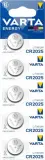 Батарея Varta Energy CR2025 BL5 Lithium 3V CR2025 (5шт) блистер Image