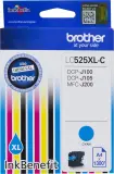 Картридж струйный Brother LC525XLC голубой (1300стр.) для Brother DCP-J100/J105/J200 Image