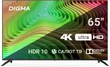 Телевизор LED Digma 65" DM-LED65UBB40 Салют ТВ Frameless Metal черный/черный 4K Ultra HD 60Hz DVB-T DVB-T2 DVB-C DVB-S DVB-S2 USB WiFi Smart TV Image