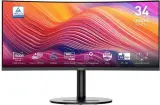 Монитор MSI 34" Modern MD342CQP черный VA LED 1ms 21:9 HDMI M/M матовая HAS 300cd 178гр/178гр 3440x1440 120Hz DP 2K USB 7.7кг Image