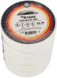 Изолента Kranz KR-09-2201 ш.19мм 25м белый (упак.:1шт) Image