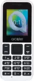 Мобильный телефон Alcatel 1066D белый моноблок 2Sim 1.8" 128x160 Thread-X 0.08Mpix GSM900/1800 GSM1900 MP3 FM microSD max32Gb Image