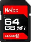 Носитель информации Netac P600 64GB SDXC U1/C10 up to 80MB/s, retail pack Image