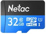 Носитель информации Netac P500 Standard 32GB MicroSDHC U1/C10 up to 90MB/s, retail pack card only Image